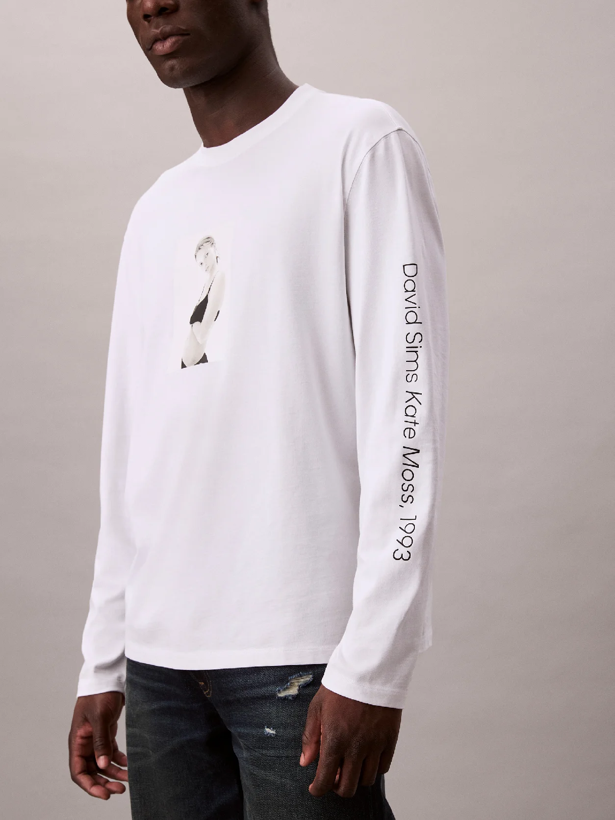 Brilliant White Classic Kate Long Sleeve Tee