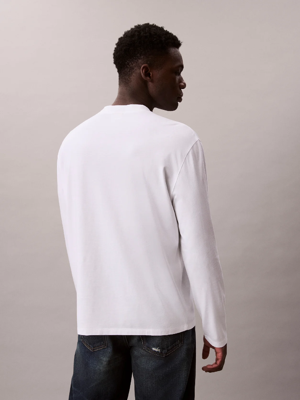 Brilliant White Classic Kate Long Sleeve Tee