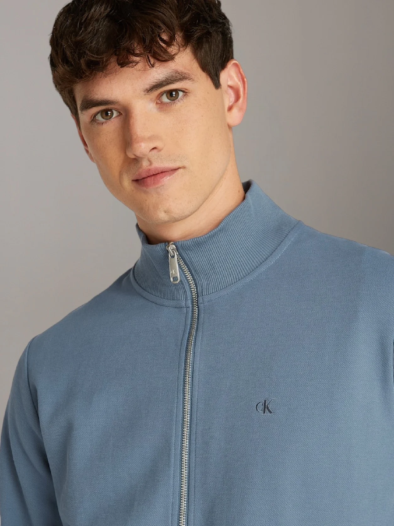 Textured Track Jacket | Calvin Klein® KSA