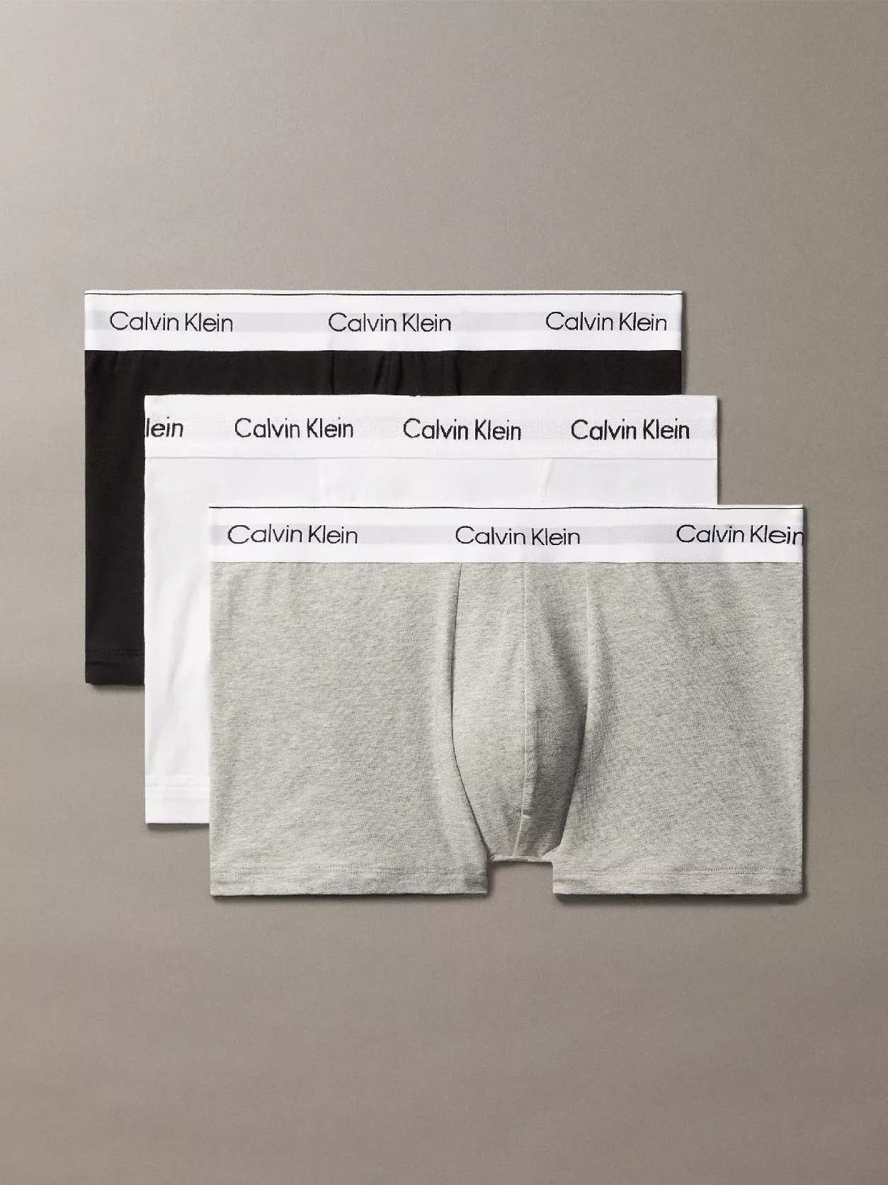 3 Pack Relaxed Dart Trunks - Icon Cotton Stretch