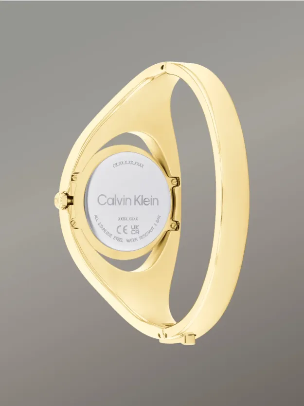 Gold Elation Ionic Thin Dial Watch