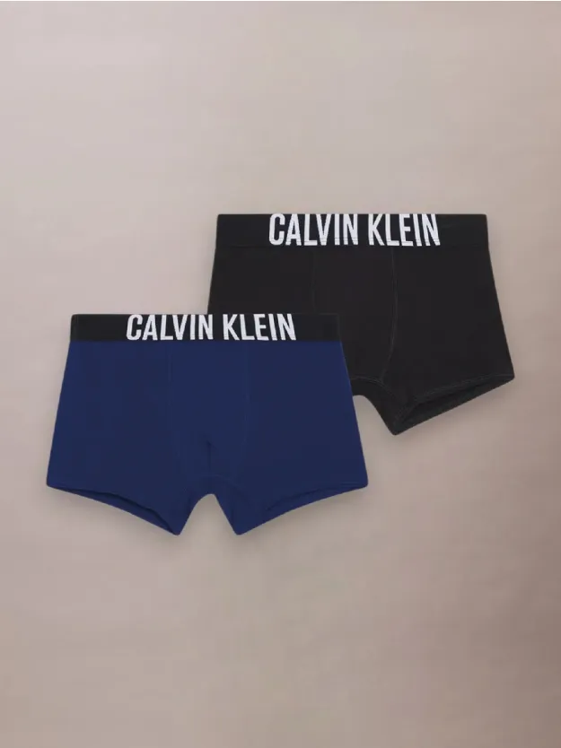 Boldblue/Pvhblack 2 Pack Boys Trunks - Intense Power