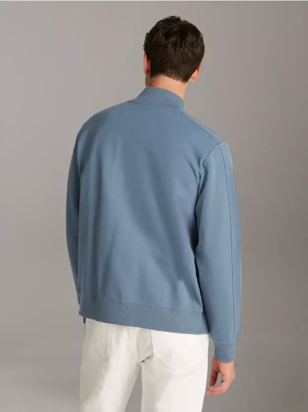Textured Track Jacket | Calvin Klein® KSA Textured Track Jacket | Calvin Klein® KSA