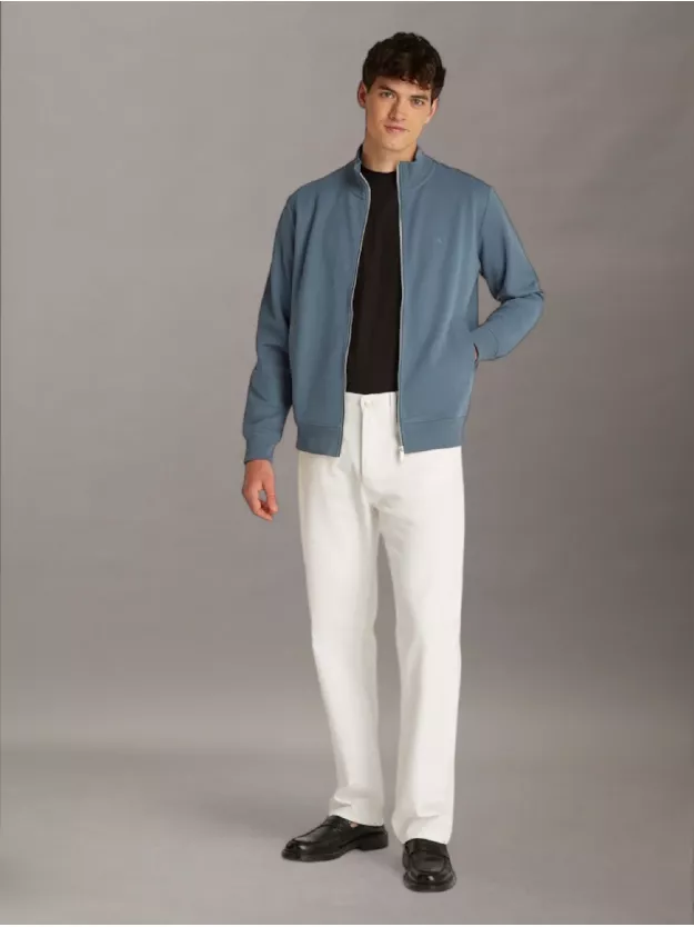 Textured Track Jacket | Calvin Klein® KSA Textured Track Jacket | Calvin Klein® KSA