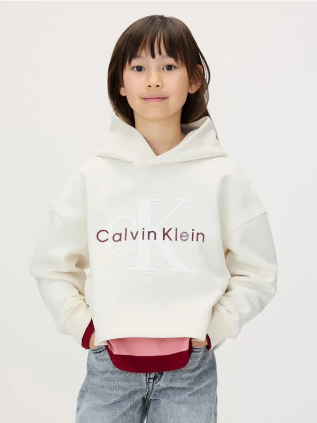 Whitecap Gray Fleece Logo Hoodie