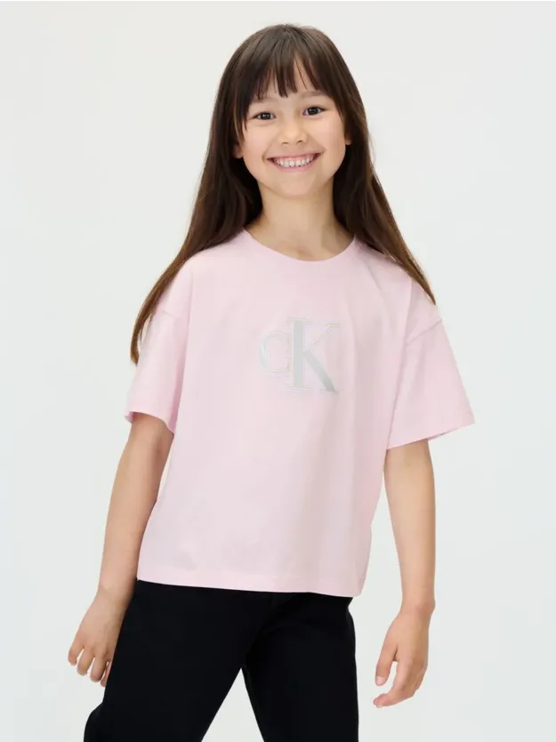 Light Lilac Logo T-Shirt