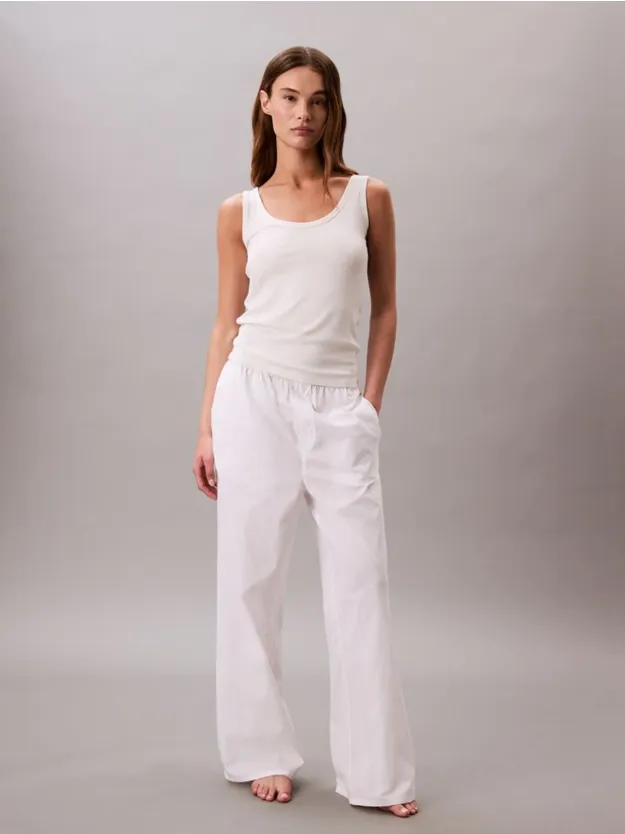 Tofu Slim Ribbed Tank Top