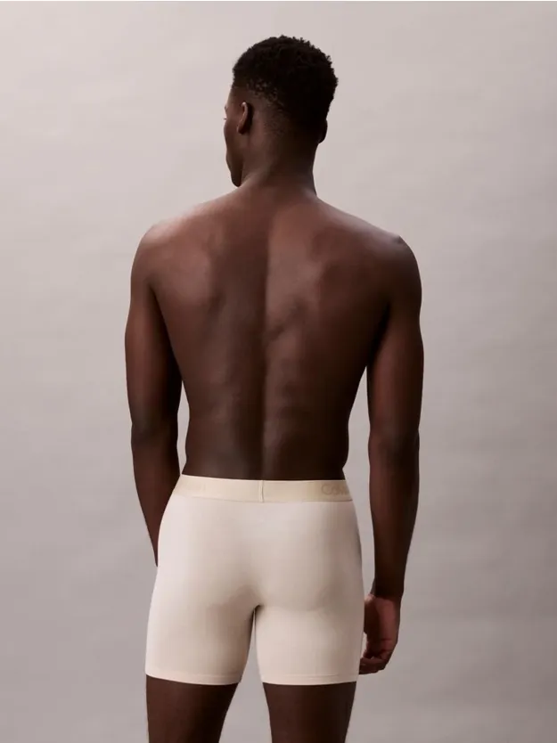 CHARCOAL HEATHER/ALOE ESENCE/TEAL M 3 Pack Boxer Briefs - Ultra Soft Modal