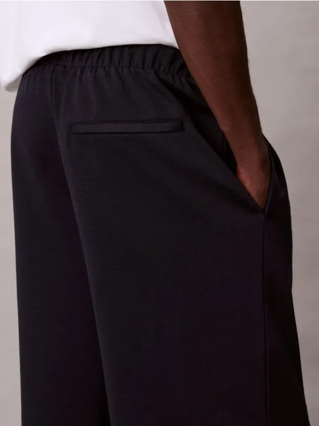 Dark Sapphire Wool Blend Jogger