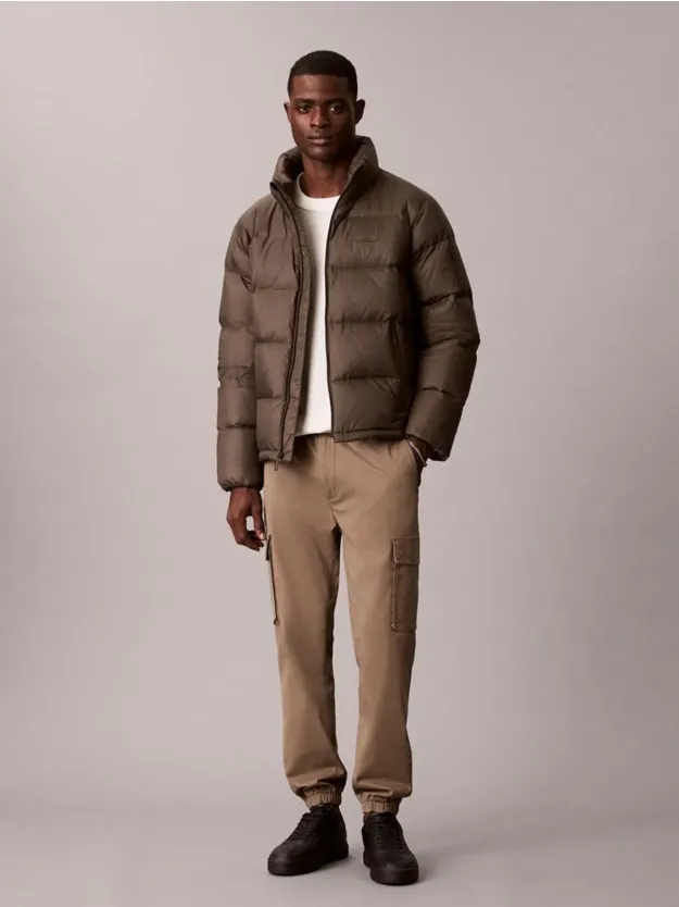 Bungee Cord Skinny Twill Cargo Pants