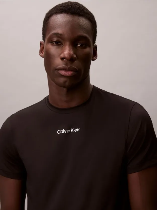 Black Breathable Quick-Dry Gym T-Shirt