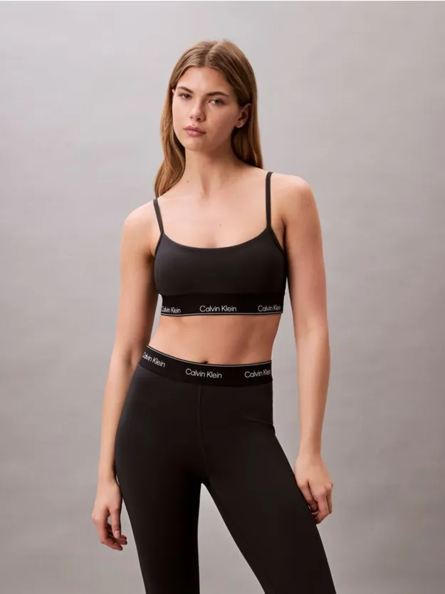 Black Low Impact Sports Bra