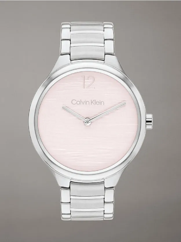 Silver Minimal Link Bracelet Watch